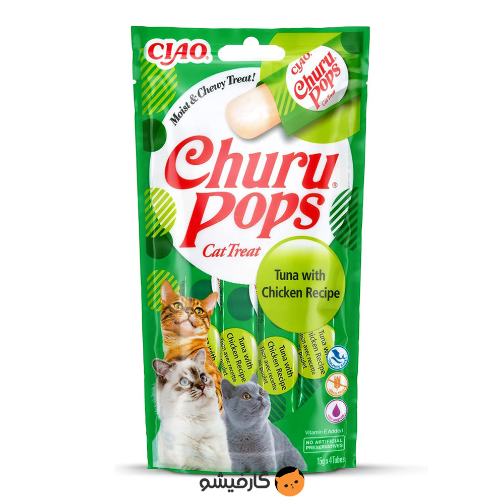 INABA Ciao Churu Pops Tuna & Chicken Flavour 422