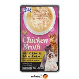 Inaba Chicken Broth Chicken & Salmon