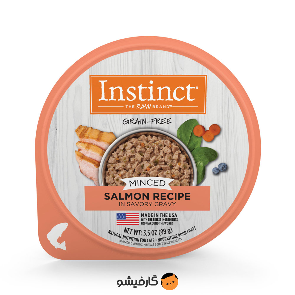 Instinct Original Minced Cups Salmon