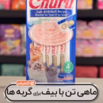 تشویقی ماهی تن و گوشت گاو چورو اینابا