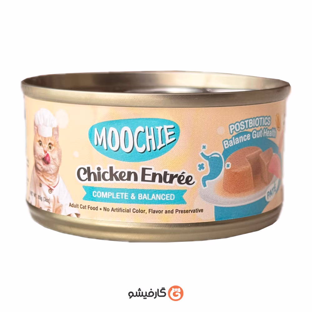 Moochie Chicken Entree Pate Can