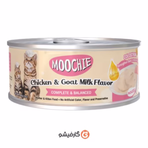 Moochie Chicken & Goat Milk Wet Cat Food 85g – Nutritious Grain Free Food for Mother Cats & Kittens