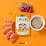پوچ کامپلیت فنبی با ماهی سالمون و گوشت گاو ۲